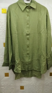 Kemeja Wanita Silang Belakang LD 110 MATERIAL KRINKLE ZARA