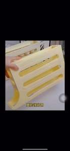 滑梯鸡蛋收纳盒冰箱侧门收纳盒滚蛋食品级鸡蛋架托自动滚蛋鸡蛋盒