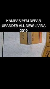 BRAKE PAD EXPANDER ALL NEW LIVINA 2018 EXPANDER CROSS XPANDER GLX GLS KAMPAS REM DEPAN EXPANDER