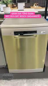 Máy Rửa Bát Bosch SMS4HMI07E Serie 4 Đa Năng 14 Bộ với Sấy Tăng Cường và Kết Nối HomeConnect