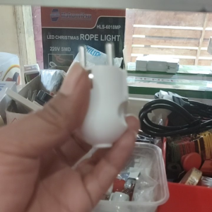 Steker Listrik Arde 2 Pin Warna Putih - Colokan Listrik Praktis