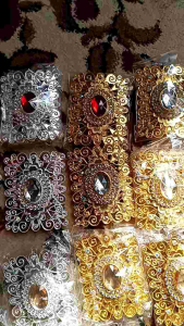 Bros Gesper dan Ikat Pinggang Plat Pengantin Wanita