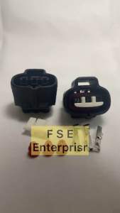3 Pin Toyota Hilux KUN25 KUN26 2KD MAP & Fuel Rail Sensor Socket Connector