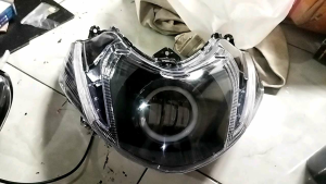 New Paket Reflektor Daymaker Led plus sein alis running Mio Z/Mio M3 Tinggal Sambung Kabel