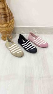 BREVINNI Gwen Sneakers Wanita || Sepatu Kets Wanita || Sepatu Kain Empuk Ringan || Sepatu Sekolah Hitam