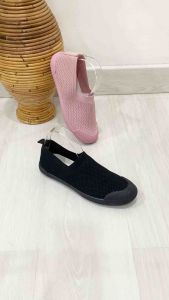 BREVINNI Xena Sneakers Wanita || Sepatu Kets Wanita || Sepatu Kain Empuk Ringan || Sepatu Sekolah Hitam