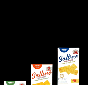 GPR Saltine Baked Crackers 380g (Flavors: Seaweed Seasalt Cheese)