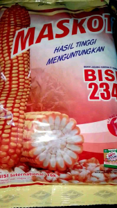 Benih Jagung MASKOT Benih Jagung BISI-234 Maskot 1kg Hasil Tinggi Menguntungkan