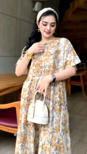 DASTER RAYON SHABBY LD 110 DASTER WANITA TERBARU