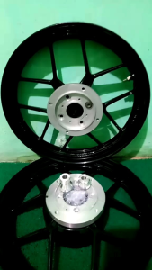 Paket Komplit Adaptor Disc Depan Belakang Pcx 150 & Vario 150 Adaptor Disc Cakram Depan Belakang