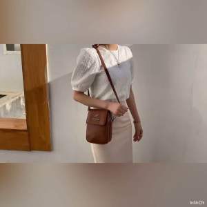 กระเป๋าโทรศพท์ 7.5 นิ้ว กระเป๋าสะพาย หนัง กระเป๋าผู้ชาย กระเป๋าผู้หญิง