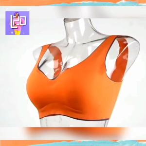 Anti Rash  Latex Bra With Cool Material Seamless Wireless Full Coverage Cotton