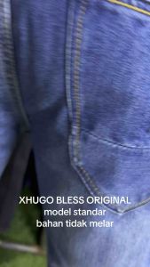 BLESSINDO STORE-REGULER FIT-HUGO BLESS DENIM// JEANS FASHION PRIA PREMIUM//JEANS SCRUP WISKER//TERBARU JEANS PANJANG PRIA FASHION KEKINIAN