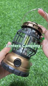 Lampu Lentera LED / Camping Lamp 3 COB / Lampu Tenda Camping / Tent LED Emergency Lamp