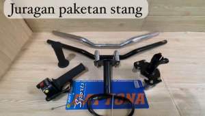 Paketan Stang Rzr+Adaftor Stang+Gas Spontan 2tombol
