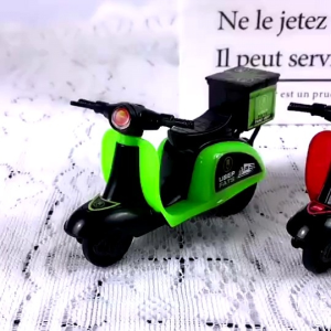 Mainan Miniatur Sepeda Motor Delivery Koleksi Unik Bisa Pullback Warna kita Kirim Random Acak