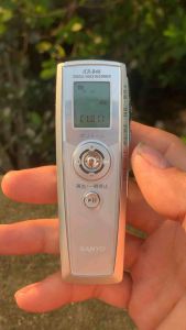 📌 Máy ghi âm kỹ thuật số nội địa Nhật Sanyo ICR-B46(S)