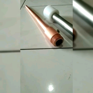 Paket Lengkap Penangkal Anti Petir Tombak Spitzen 1 Inch TB 32cm Anti Petir