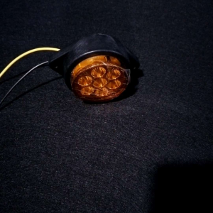 1pcs 7 LED 24V Truck Trailer Side Marker Light Indicator Clearance Replacement Lamp