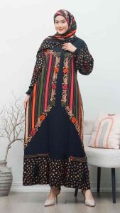 Set Hijab Gamis Setorjoan Jumbo