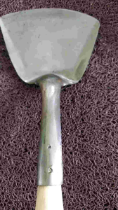 Sutil Nasi Goreng Baja / Spatula Nasi Goreng Ukuran Pendek 35CM Baja tidak lengket untuk nasgor