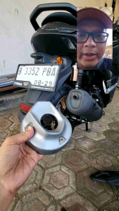 END CUP/TUTUP KNALPOT YAMAHA NMAX TURBO/NEO