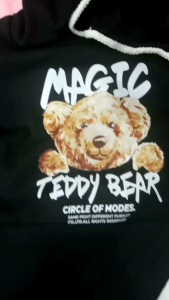 BEAR HARDY Sweater Hoodie Wanita Dan Pria Atau Remaja Kekinian Size L-XL-XXL