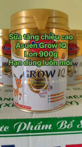 SỮA TĂNG CHIỀU CAO ASUEN GROW IQ Lon 900g phát triển chiều cao&trí nãohạn dùng mới 2028