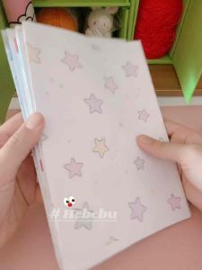 (10/50) SET TÚI GIẤY 14X20CM NHIỀU MẪU giấy dày dặn gói quà tặng họa tiết dễ thương (B01-B06) by Hebebu