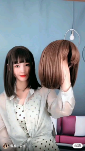 MALAYSIA RAMBUT PALSU MEDIUM HAIR WIG BOBO HAIR STYLE B1