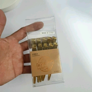 Kẹp vịt kim loại đồng nhôm inox chính hãng VIC+ siêu cao cấp (loại 1)