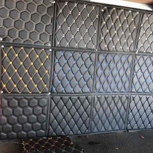 (ฟรี หมอน+เบลท์) TOYOTA VIGO4ประตู (พรมหนังคัดเกรดมาผลิต)