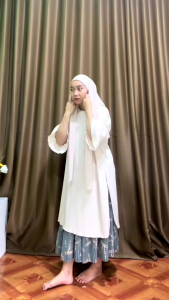 Atasan Tunik Ruffel Cringkel Airplow Terbaru