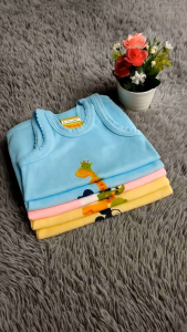 PAKET 6 PCS Singlet Kaos Dalam Anak Warna Sablon Warna