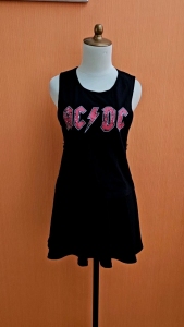 atasan kaos wanita hitam S M cewek kutung cute santai