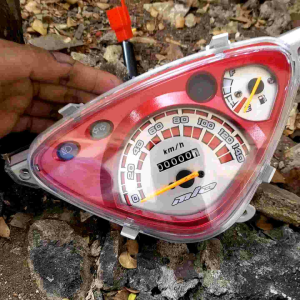 Spidometer mio smile mio lama mio karbu best quality Costum Merah Candy