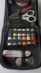 Sewing Kit | Batch Fabric portable black sewing kit mini thread set sewing needle tool hot selling Sewing Set