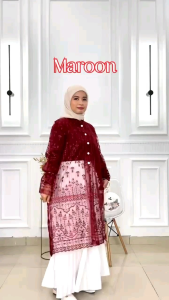 Outer Brukat Tunik Etnik: Desain Elegan untuk Acara Formal