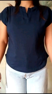 Atasan Kaos Wanita Wangki Terbaru 2025/Croptop Wangki Santai Rumah katun 2025 /Ootd Wangki Croptop 2025/baju Croptee Wangki Korea 2025 Rumah Santai Ready