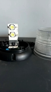 Lampu Rotary Toples Besar Menggunakan 8 LED HPL 12 VOLT 24 VOLT