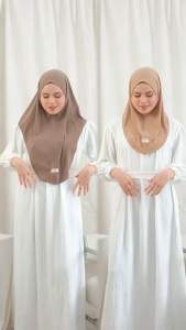 Pastella - Sporty Hijab Instant Tanpa Pet Bahan Jersey