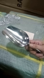 Sendok Sekop Es Batu Stainless Skop Serokan Beras Tepung Ice Scoop