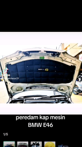 BMW E46 Peredam Panas Kap Mesin Mobil
