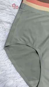 628#ไร้ขอบ Size F XL XXL/3XLกางเกงในไร้ขอบSister hood แบบเต็มตัวเอวสูง