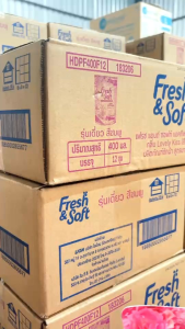 Fresh & Soft ผลิตภัณฑ์ซักผ้า เฟรช แอนด์ ซอฟท์ ขนาด400 mlx3ถุง มีให้เลือกสั่ง 3กลิ่น ผลิตภัณฑ์ซักผ้าเฟรช แอนด์ ซอฟท์ (Liquid Detergent) เพิ่มพลังซักสะอาด ถนอม และน้ำหอมมากขึ้น พบสัมผัสแห่งการดูแล และถนอมผ้า... ให้ผ้าสะอาด หอมสดชื่นทุกสัมผัส ด้วย Active