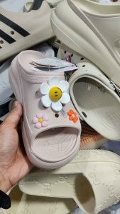 รองเท้าเปิดหน้าclog.crush/slideส้น2.5นิ้ว✅w6-w9รองเท้าแตะแบบสวม รองเท้าแตะผู้หญิง