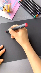 DIY Acrylic Paint Pens Waterproof Permanent Marker Pens Acrylic Pens for DIY Rock Stone Ceramic Glass Mugs Wood