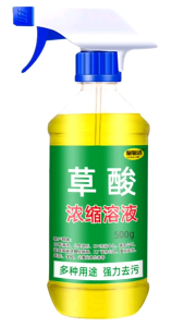 Toilet Cleaner 500ml 高浓度草酸马桶清洁剂洁厕液洗厕所坐便去渍强力除顽固尿垢清洗剂 500ml Oxalic acid toilet cleaner