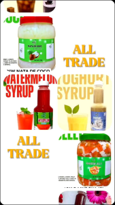 CONCENTRATED SNOW CONE SYRUP