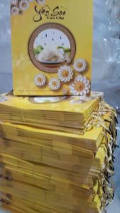 TÚI GIẤY YẾN SÀO TRUNG ĐỰNG HỘP 100GR - KT: 22x28x9cm